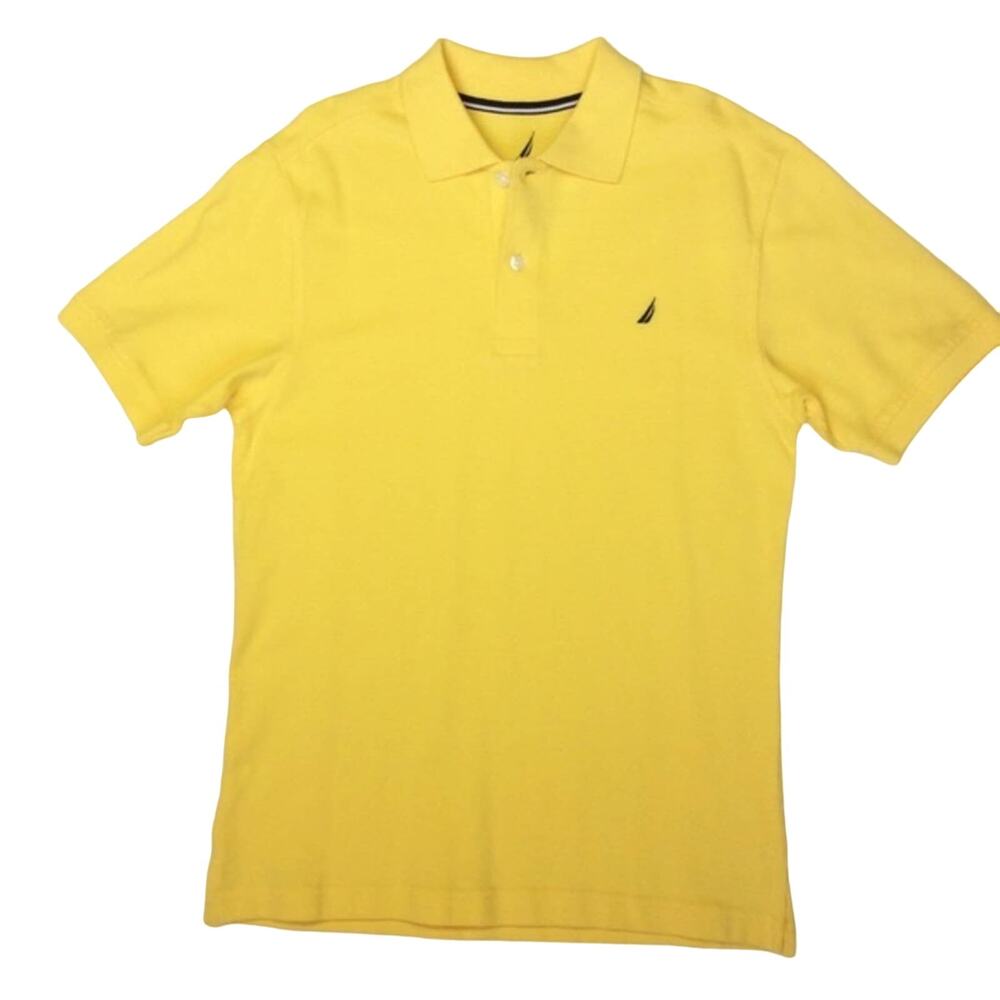 NAUTICA | Polo Shirt Yellow Boys Medium 10/12